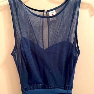 Disney collections by Lauren Conrad, Teal, Junior size 2 dress.